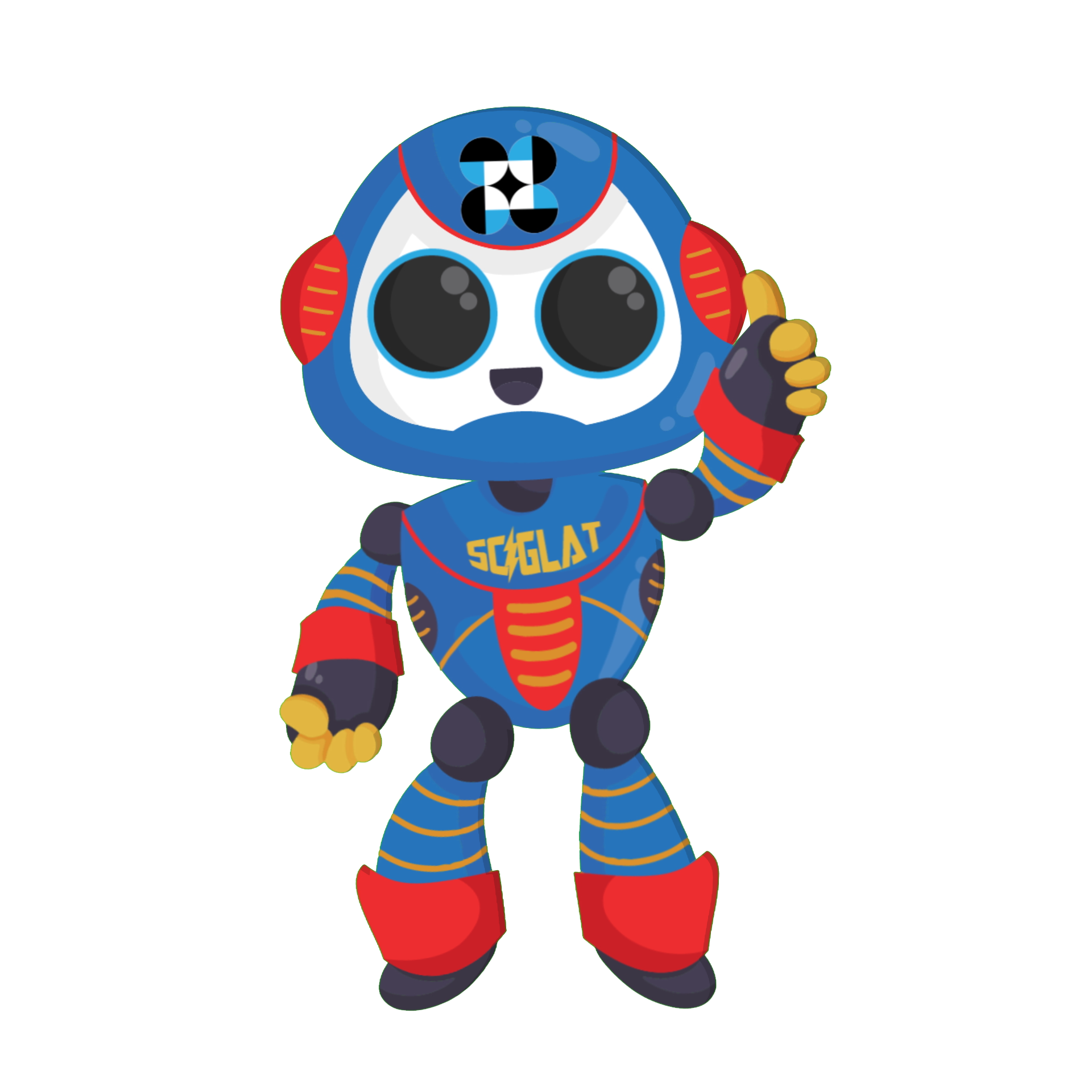 SciGLAT Mascot